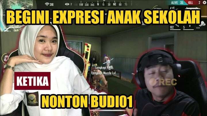 REACTION BUDI01 GAMING  - KETIKA ANAK MEDAN MAIN FREE FIRE INDONESIA