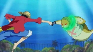 LUFFY AND KUNG FU DUGONG REUNITED