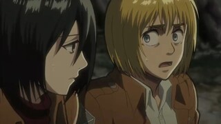 MIKASA DAN ARMIN DI LINDUNGI EREN