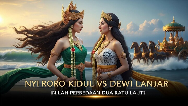 Nyi Roro Kidul vs Dewi Lanjar: Siapa Sesungguhnya Ratu Pantai Selatan dan Utara?
