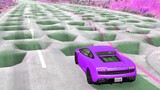 Cars vs Massive Potholes – BeamNG.Drive Mobile