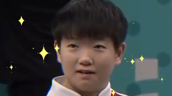 Sun Yingsha is so cute!