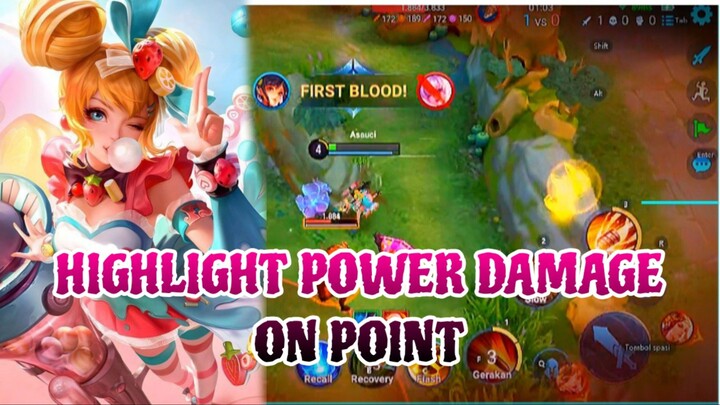 HIGHLIGHT POWER DAMAGE ON POIN