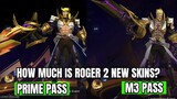 Roger M3 Pass & Prime Pass Skin Difference? | How Much is M3 & Prime Pass? | MLBB