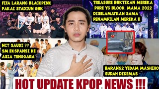 Fifa Larang Konser BLACKPINK di GBK, Treasure Selamatkan Panggung Mama 2022, NCT Saudi Debut