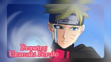 Gambar Uzumaki Boruto mode Karma Otsutsuki🔷🔹