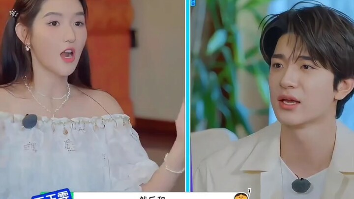 No wonder you two are such good friends! Lin Yi and Wang Yuwen even seem to be on the same wavelengt