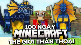 100 Ngày Sinh Tồn Thế Giới Thần Thoại trong Minecraft (The End - Ngày 0̴̥͎̣̮͛̒ )