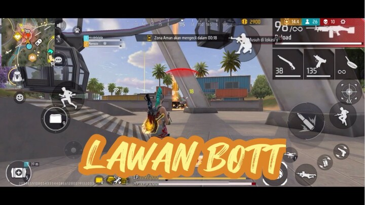 BR RANK LAWAN BOT BORED BANGETTT