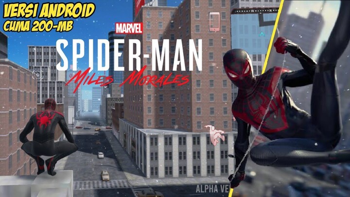 Nyobain Game Spider-Man Miles Morales Versi Android! Gameplay nya seru banget