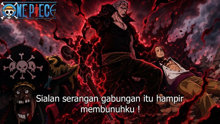 FULL ONE PIECE TERBARU - KUROHIGE HAMPIR MATI TERKENA SERANGAN GABUNGAN SHANKS DAN BENN BECKMAN