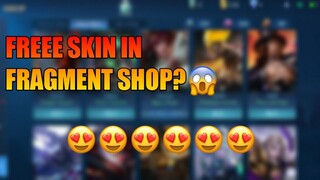 FREE SKIN IN FRAGMENT SHOP!!