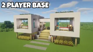 Minecraft - 2 Player Base Tutorial