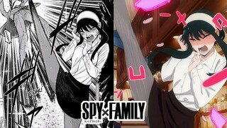 YOR Y LOID DIFERENCIAS SPY X FAMILY CAP. 24 ANIME COMPARACION MANGA RESUMEN