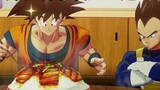 [Dragon Ball Z Kakarot] Para petarung Z pergi ke rumah Wukong dan memesan semua makanan Kiki