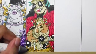 【One Piece】 كيف سيكون شكل السبعة قراصنة تحت حكم الملك إذا تم رسمهم كـ "الاثني عشر شيطانًا"؟
