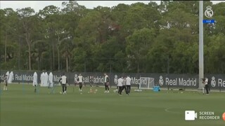 real Madrid training