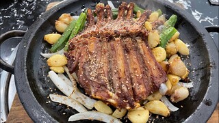 Sườn Dê Chảo Đá | Món Ngon Lạ Miệng Lai Rai Ngày Mưa Gió