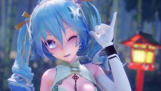 [MMD]Miku Dancing - Deep Blue Town