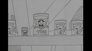 ภาพที่วาดด้วยมือ 348 ภาพ ฟื้นฟู "โรงงานกระป๋องเมาส์" ของ Tom and Jerry