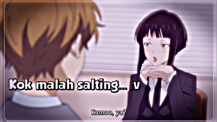 Ketika lo gaya di depan cewe, Sampe cewenya salting..