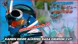 Gatchorreview #1 Kamen Rider Alkemis Rasa Digimon Cuy, Review Kamen Rider Gotchard Episode 1-2