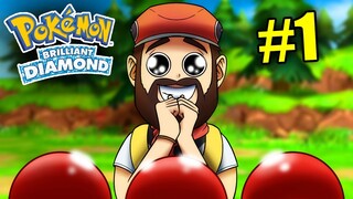 CHOOSING MY STARTER! Pokémon Brilliant Diamond Playthrough #1