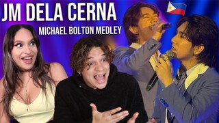 The New Generation of OPM Singers! Latinos react to JM dele Cerna - Michael Bolton Medley