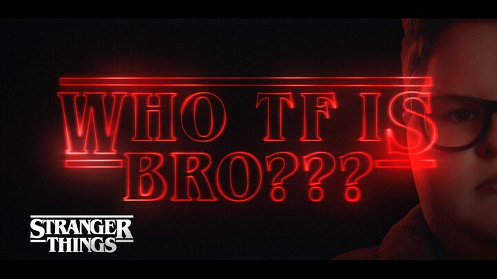 Stranger Things パロディトレーラー