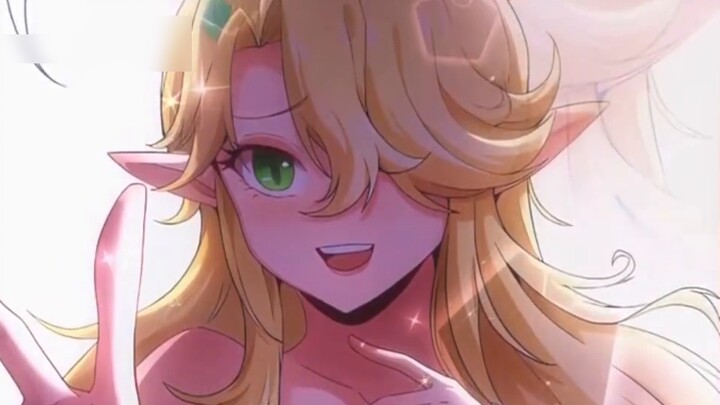 This male protagonist is very lucky #The Invincible Demon King is very socially phobic