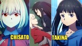 membahas Chisato & Takina + Synopsis anime Lycoris Recoil