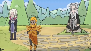 Episode 14 of "Little Tiger and Three Snakes", I traveled through time and space and became a snake.