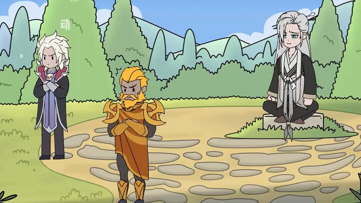 Episode 14 of "Little Tiger and Three Snakes", I traveled through time and space and became a snake.