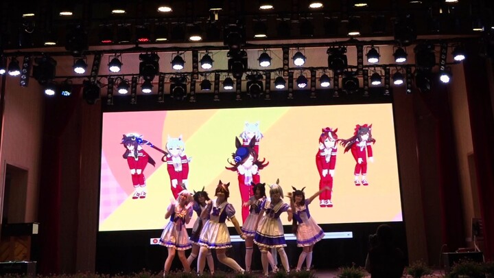 [สู้เพื่อฝัน ม้าสาวเดอร์บี้] ฉันก็ได้เต้นที่โรงเรียนอีกแล้ว สู้เพื่อฝัน ม้าสาวเดอร์บี้! ครั้งนี้เป็น