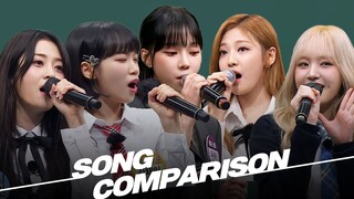 [Knowing Bros] Aespa vs LE SSERAFIM vs IVE 🔥 4th Gen KPOP Girl Group Song Camparison🎵