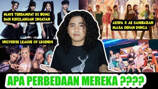 MAVE VS AESPA VS K/DA !! APA PERBEDAAN MEREKA ????