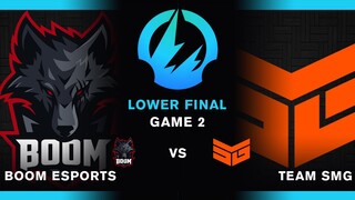 Team SMG vs BOOM Esports | Game 2 | Lower Final | DPC SEA Finals - Dota 2 2022