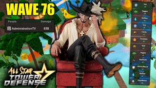 [NEW] 6 Star Zorro (Mihawk) in Material (ORBS) Farming | All Star Tower Defense Roblox