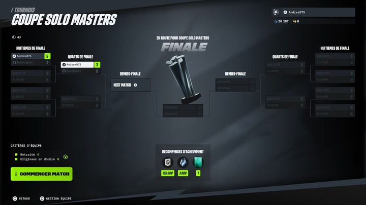 Solo Masters • Footgoal Club 75 🆚️ Bramble