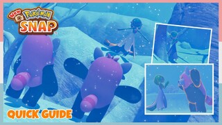 How To Make Gardevoir Dance In Front Of Bewear In Elsewhere Forest *Day* | New Pokemon Snap