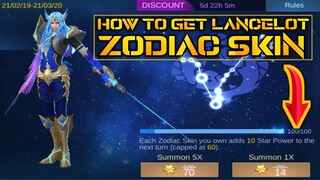 HOW TO GET LANCELOT ZODIAC SKIN