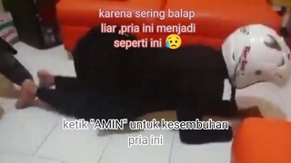 Berhenti balapan sebelum terlambat 😱