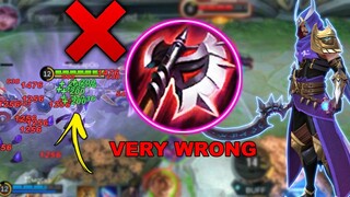 DONT BUY THIS ITEM FOR KHALEED | KHALEED BURST BUILD | MOBILE LEGENDS