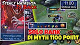 2K Match Hayabusa Solo Rank di Myth Glory 1100 ! Stenly Hayabusa Gameplay
