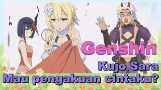 Kujo Sara Mau pengakuan cintaku?