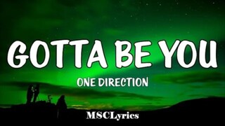 One Direction - Gotta Be You (Lyrics)(alight motion edit slowed)