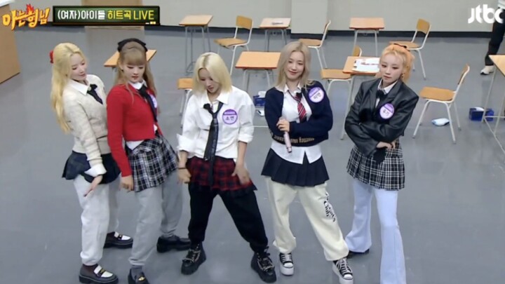 (G)I-DLE chương trình mới “Nhận anh trai” – vũ đạo mashup các ca khúc của nhóm + hát live