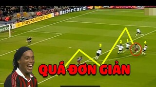 Ronaldinho đã làm gỏi các siêu sao bóng đá khác như thế nào ?