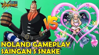 Defender Setara S SNAKE Nih !! Gameplay Noland Best Defender No 2 - ONE PIECE BOUNTY RUSH