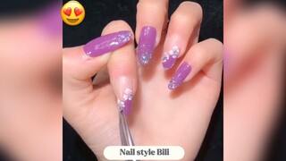 Vẽ Nails Hoa Siêu Xinh